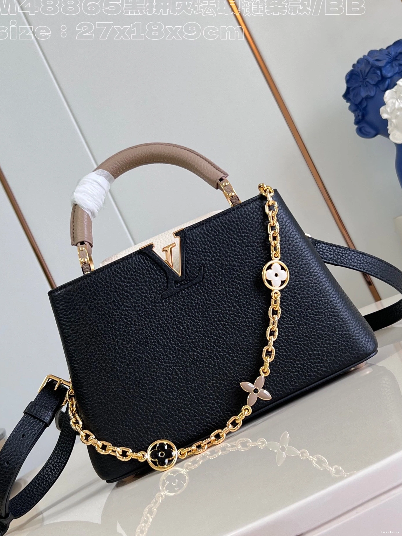 Frstbag ru BB-27*18*9CM VUITTON CAPUCINES LOUIS 0729